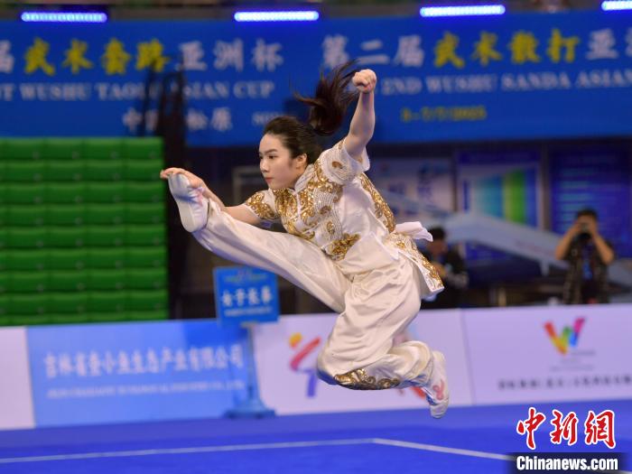 第一届武术套路亚洲杯在吉林松原拉开帷幕，中