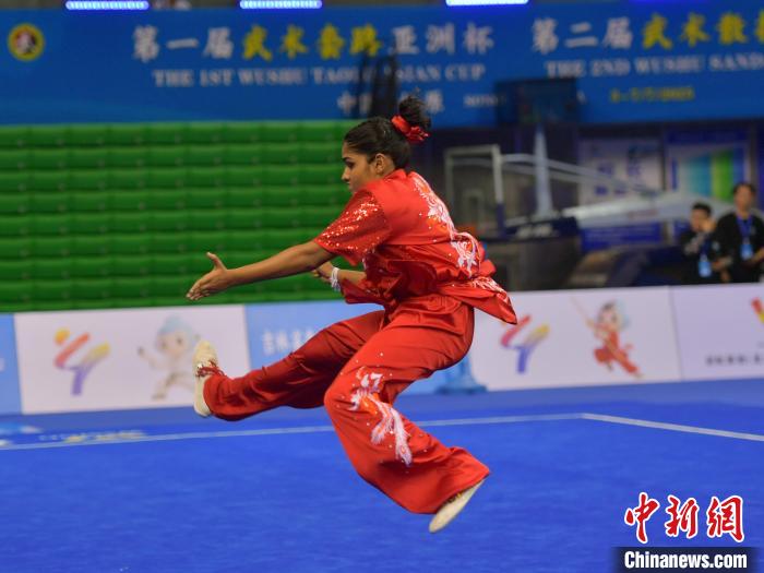 第一届武术套路亚洲杯在吉林松原拉开帷幕，中